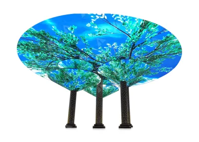 Alto-falante criativo interno/tela LED de árvore