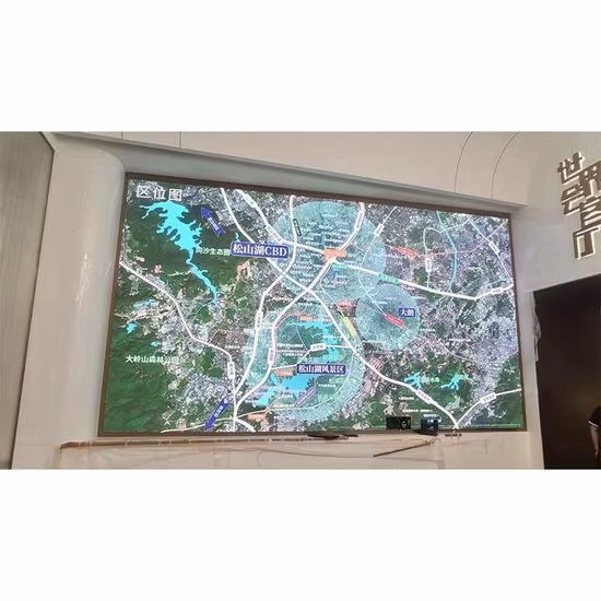 Sinal de exibição digital de publicidade em mídia externa Branding Tela de LED P4 colorida